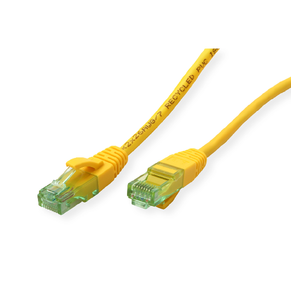 ROLINE RM Cordon UTP Cat.6A / 10 Gigabit, jaune, 20 m ROLINE RM Cordon UTP Cat.6A / 10 Gigabit, jaune, 20 m-Lire la description