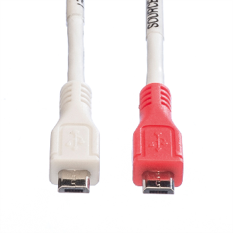 VALUE USB 2.0 Ladekabel, Micro B - Micro B, ST/ST, 0,3m-Beschreibung lesen