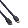 ROLINE DisplayPort Kabel, Mini DP ST - Mini DP ST, schwarz, 2 m