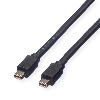 ROLINE DisplayPort Kabel, Mini DP ST - Mini DP ST, schwarz, 2 m