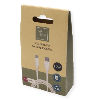 BIOnd BIO-12-TC USB-A to Type-C 3A, 1,2 m-Beschreibung lesen