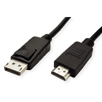 ROLINE GREEN DisplayPort Kabel DP - HDTV, ST/ST, schwarz, 3 m-Beschreibung lesen