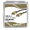 ROLINE GOLD HDMI High Speed Kabel mit Ethernet, Retail Blister, 5 m