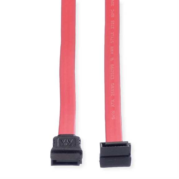 VALUE Internes Festplattenkabel SATA 3.0 Gbit/s, gewinkelt, 0,5 m VALUE Internes Festplattenkabel SATA 3.0 Gbit/s, gewinkelt, 0,5 m-Beschreibung lesen