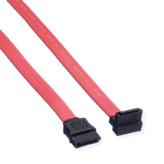 VALUE Internes Festplattenkabel SATA 3.0 Gbit/s, gewinkelt, 0,5 m VALUE Internes Festplattenkabel SATA 3.0 Gbit/s, gewinkelt, 0,5 m-Beschreibung lesen