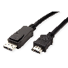 VALUE Câble DisplayPort DP - HDTV, M/M, noir, 4,5 m