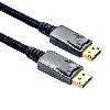 ROLINE Câble DisplayPort v1.4, DP M - DP M, noir / argent, 2 m