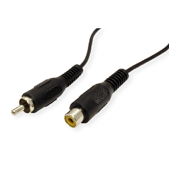 VALUE Câble rallonge RCA M/F, 5 m-Lire la description