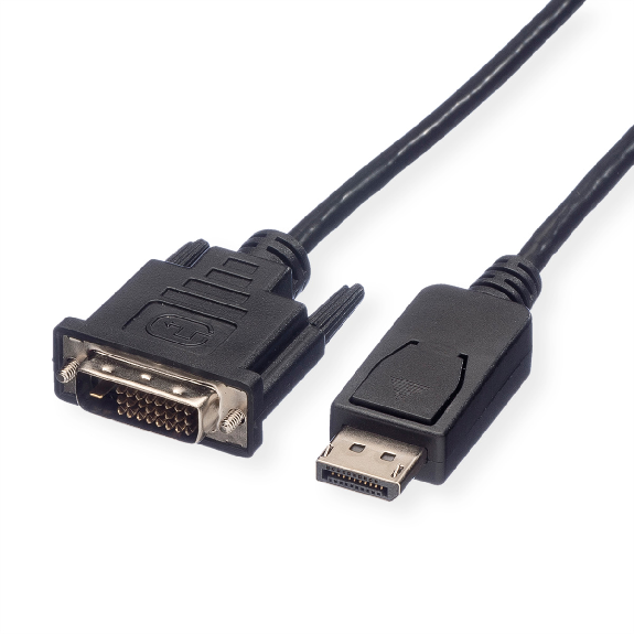 ROLINE Câble DisplayPort DP M - DVI M, noir, 3 m-Leggi tutto