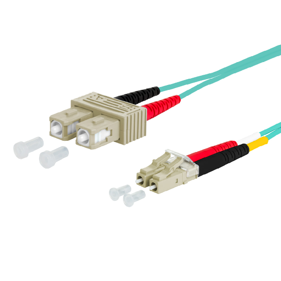 METZ CONNECT OpDAT Patchkabel, SC-D/LC-D OM3, 15 m-Beschreibung lesen