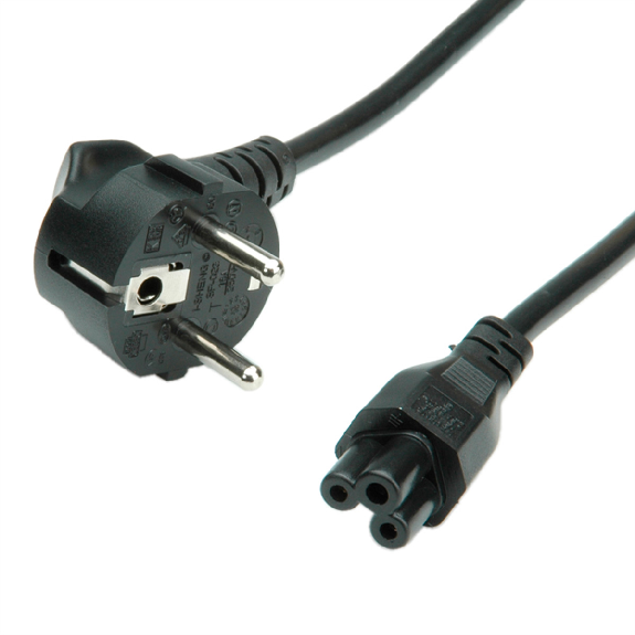 ROLINE Câble d'alimentation, pour notebook, noir, 1,8 m-Leer más