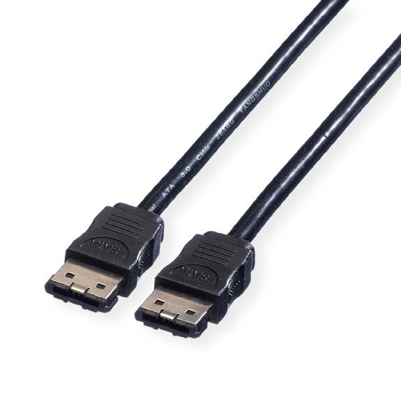 ROLINE Câble externe pour disques durs eSATA 6.0 Gbit/s, 1 m-Leer más