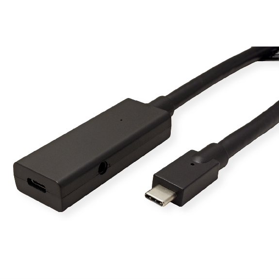 ROLINE Rallonge USB 3.2 Gen 2, C-C, M/F, 5 m-Lire la description
