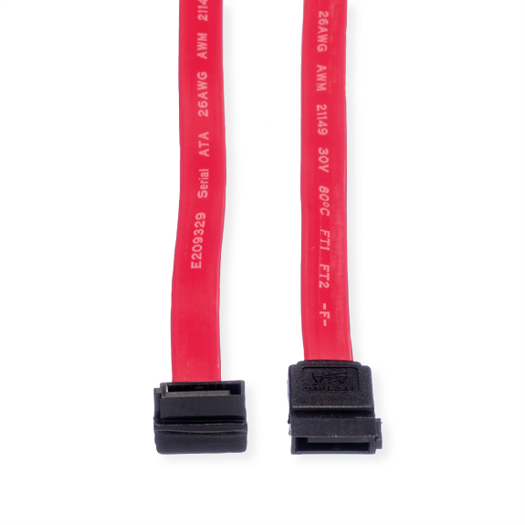 ROLINE Internes HDD-Kabel SATA 3.0 Gbit/s, gewinkelt, 0,5 m-Beschreibung lesen