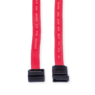 ROLINE Internes HDD-Kabel SATA 3.0 Gbit/s, gewinkelt, 0,5 m-Beschreibung lesen