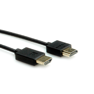 ROLINE 4K HDMI Ultra HD Kabel mit Ethernet, aktiv, ST/ST, schwarz, 2 m-Beschreibung lesen
