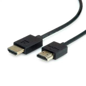 ROLINE 4K HDMI Ultra HD Kabel mit Ethernet, aktiv, ST/ST, schwarz, 2 m-Beschreibung lesen