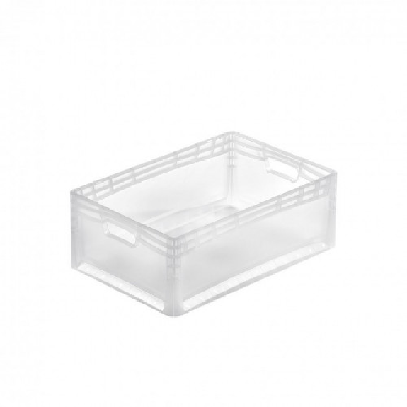 Bac plein euro-line 600 x 400 x 220 mm - Translucide - Multiroir-Lire la description