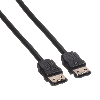 ROLINE Câble externe pour disques durs eSATA 6.0 Gbit/s, 0,5 m ROLINE Câble externe pour disques durs eSATA 6.0 Gbit/s, 0,5 m