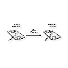ROLINE USB 2.0 Ladekabel, Micro B - Micro B, ST/ST, schwarz, 0,3 m