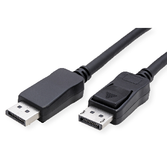 VALUE DisplayPort Kabel, DP ST - ST, schwarz, 10 m-Beschreibung lesen