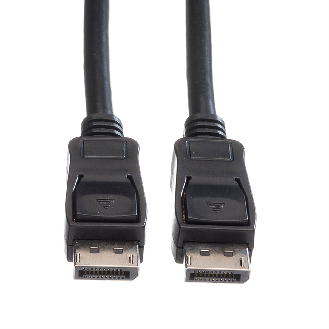 VALUE DisplayPort Kabel, DP ST - ST, schwarz, 10 m-Beschreibung lesen