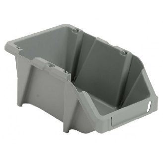 Bacs à bec gris 9l 360x218x156 mm - Lot de 25 Multiroir-Lire la description