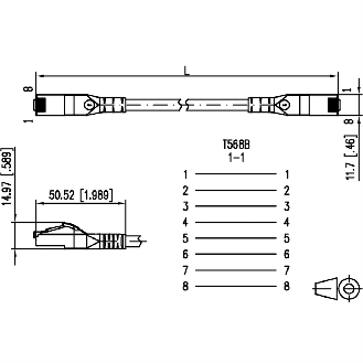 METZ CONNECT Patchkabel Cat.6A AWG 26, LSOH, schwarz, 60 m-Beschreibung lesen