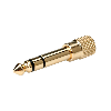 ROLINE GOLD Stereo Adapter 6,35 mm Stecker - 3,5 mm Buchse ROLINE GOLD Stereo Adapter 6,35 mm Stecker - 3,5 mm Buchse