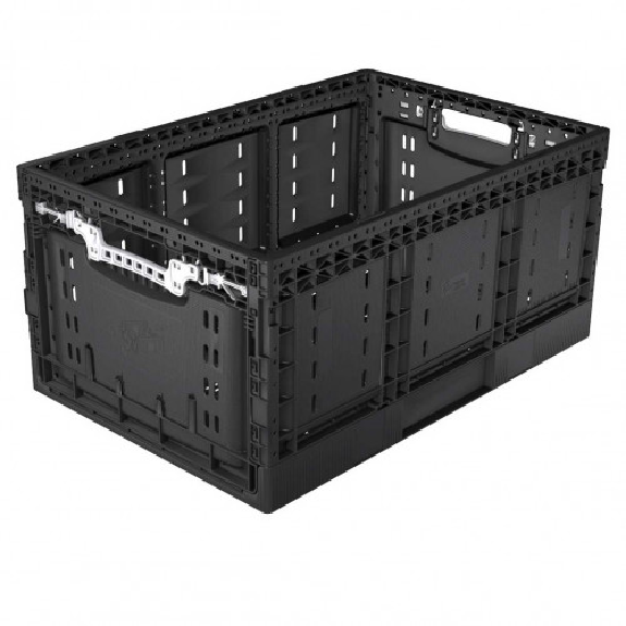 Bac pliable noir 600x400x287 mm 59 L Multiroir-Lire la description