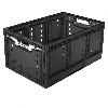 Bac pliable noir 600x400x287 mm 59 L Multiroir