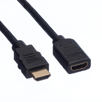 VALUE Câble HDMI High Speed avec Ethernet M/F, 3 m-Lire la description