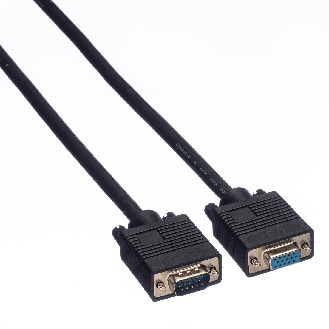 ROLINE SVGA-Kabel HD15 ST - BU, 2 m-Beschreibung lesen