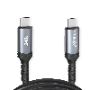 VALUE Câble USB4 Gen2x2, CC, M/M, 4K UHD-1, 20Gbit/s, 240W, noir, 2 m VALUE Câble USB4 Gen2x2, CC, M/M, 4K UHD-1, 20Gbit/s, 240W, noir, 2 m