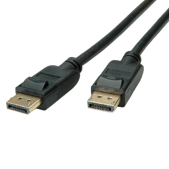 ROLINE RM DisplayPort Kabel, v1.4, DP ST - ST, schwarz, 2 m-Beschreibung lesen