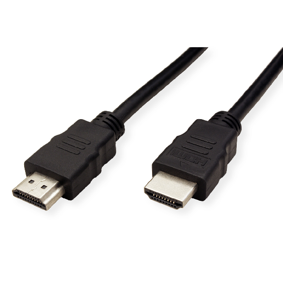 ROLINE GREEN HDMI High Speed Kabel mit Ethernet, TPE, schwarz, 1 m-Beschreibung lesen
