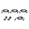 ATEN 2L-7D02UDPX6 1,8 M USB DisplayPort Triple Display KVM Kabel-Set, schwarz, 1,8 m