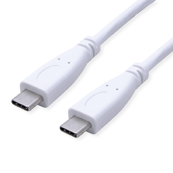 VALUE USB 3.2 Gen 2 Kabel, C-C, ST/ST, 10Gbit/s, Emark, 100W, weiß, 0,5 m VALUE USB 3.2 Gen 2 Kabel, C-C, ST/ST, 10Gbit/s, Emark, 100W, weiß, 0,5 m-Beschreibung lesen
