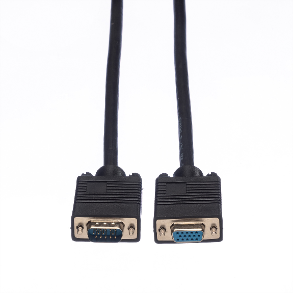 ROLINE SVGA-Kabel HD15 ST - BU, 6 m-Beschreibung lesen