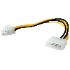ROLINE Câble d'alimentation interne 4 pins HDD / ATX12V-P4 4 pins alimentation, 0,15 m ROLINE Câble d'alimentation interne 4 pins HDD / ATX12V-P4 4 pins alimentation, 0,15 m