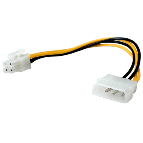 ROLINE Câble d'alimentation interne 4 pins HDD / ATX12V-P4 4 pins alimentation, 0,15 m ROLINE Câble d'alimentation interne 4 pins HDD / ATX12V-P4 4 pins alimentation, 0,15 m-Lire la description