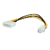 ROLINE Câble d'alimentation interne 4 pins HDD / ATX12V-P4 4 pins alimentation, 0,15 m ROLINE Câble d'alimentation interne 4 pins HDD / ATX12V-P4 4 pins alimentation, 0,15 m
