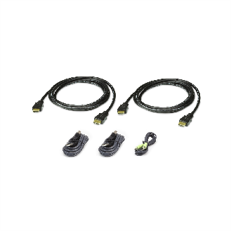 ATEN 2L-7D02UHX5 USB HDMI Dual Display Secure KVM Kabel Set-Beschreibung lesen