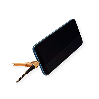 ROLINE GOLD USB 2.0 Sync- & Ladekabel, USB-A/USB-C, Stütze, 1 m-Beschreibung lesen