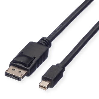 ROLINE DisplayPort Kabel, DP ST - Mini DP ST, schwarz, 3 m-Beschreibung lesen