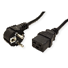 VALUE Netzkabel Schutzkontakt- IEC320-C19 16A, schwarz, 3 m VALUE Netzkabel Schutzkontakt- IEC320-C19 16A, schwarz, 3 m