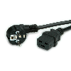 VALUE Netzkabel Schutzkontakt- IEC320-C19 16A, schwarz, 3 m VALUE Netzkabel Schutzkontakt- IEC320-C19 16A, schwarz, 3 m