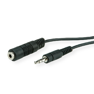 ROLINE 3,5mm Verlängerungskabel ST / BU, 5 m-Beschreibung lesen