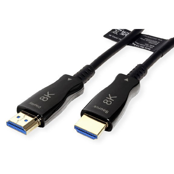 VALUE Ultra HDMI Aktiv Optisches 8K Kabel, 15 m-Beschreibung lesen
