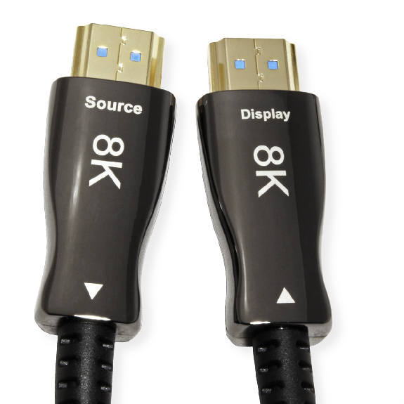 VALUE Ultra HDMI Aktiv Optisches 8K Kabel, 15 m-Beschreibung lesen